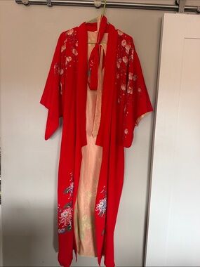 100% silk Kimono made in Japan